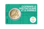 Monnaie 2€ Commémorative - Jeux Olympiques de Paris 2024 - Qualité BU Millésime 2021 - 5/5 - JO