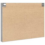 vidaXL Armoire à vitrine sonoma gris 100x8 5x75 cm bois d'ingénierie