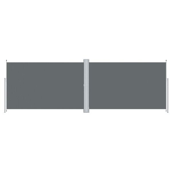 vidaXL Auvent latéral rétractable Anthracite 200x600 cm