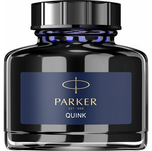 PARKER Quink flacon d'encre bleue/noire 57 ml