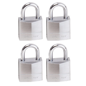 Pack de 4 Cadenas Marins avec Clés Gris 3 4 x 2 x 1 cm