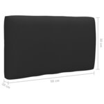 vidaXL Canapé d'angle palette de jardin Bois de pin imprégné de blanc