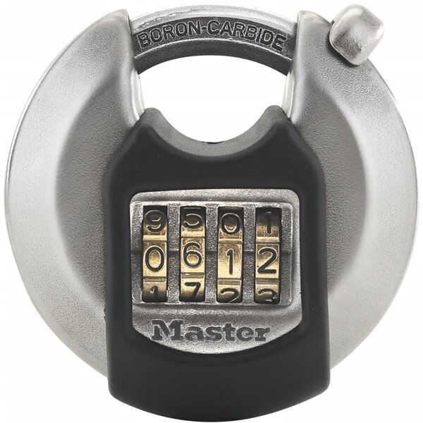 Master Lock Cadenas Disque Excell Acier inox 70 mm M40EURDNUM