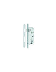 THIRARD - Boitier de serrure encastrable à cylindre pour porte d'entrée  axe 50mm  entraxe 85mm  bouts ronds  chrome