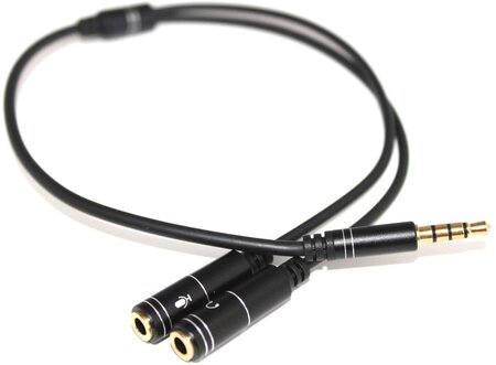 Ovegna Adaptateur Jack Audio Stéréo, Splitter Adaptateur Y Jack Micro Audio  Compatible avec Ordinateur, Micro Casque avec Une Seule Prise Jack 3.5mm,  20cm - La Poste
