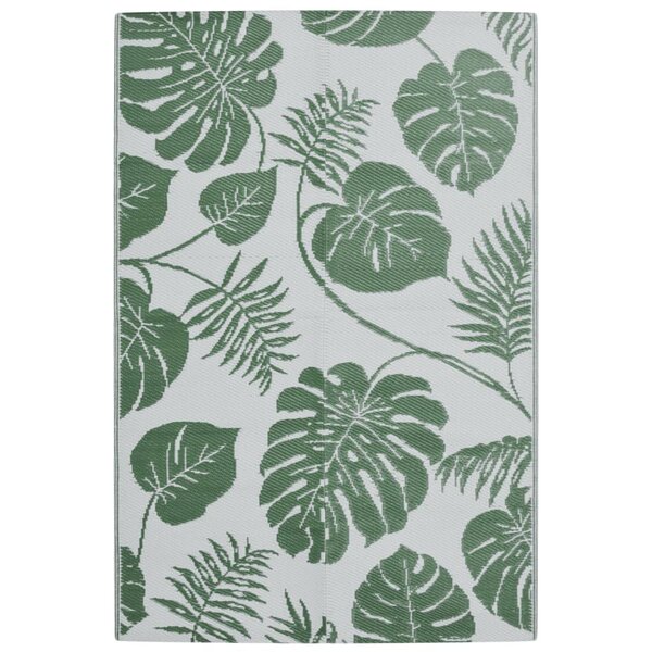 vidaXL Tapis d'extérieur vert 140x200 cm PP