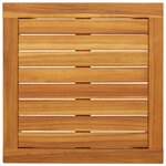 vidaXL Ensemble de bistro 3 Pièces beige résine tressée et bois d'acacia
