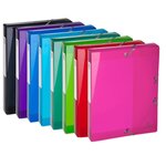 Boite De Classement En Polypropylène Dos 40mm Iderama Pp - A4 - Couleurs Assorties - Exacompta
