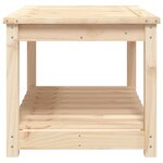 vidaXL Table de jardin 82 5x50 5x45 cm bois massif de pin