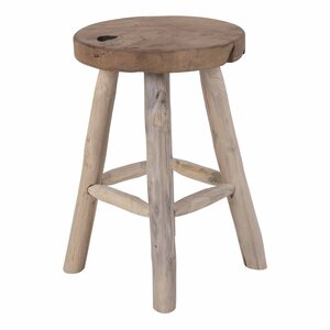 Tabouret en teck BADIA 45 cm