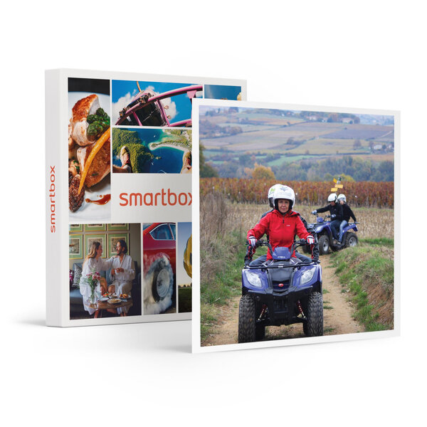 SMARTBOX - Coffret Cadeau Randonnée d'1h en quad pour 2 adultes et 1 enfant près de Limoges -  Sport & Aventure