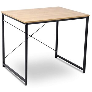 Grande table de bureau en chêne clair design de bureau 19_0000573