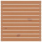 vidaXL Repose-pied de jardin marron miel bois de pin massif