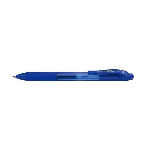 Roller encre gel liquide energel-x bl110  bleu pentel