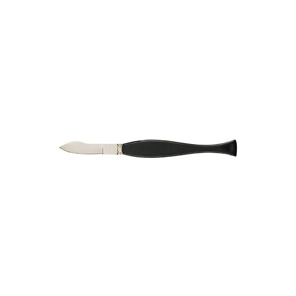 JPC Grattoir à virole, 176 mm, manche noir en plastique