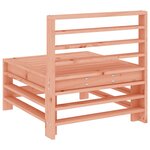 vidaXL Canapés centraux de jardin 2 Pièces bois massif douglas