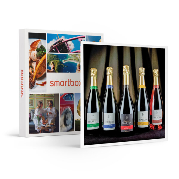 SMARTBOX - Coffret Cadeau Dégustation de champagne et visite de domaine dans la Marne -  Gastronomie