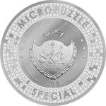 Pièce de monnaie en Argent 20 Dollars g 155.5 (5 oz) Millésime 2023 Micropuzzle Treasures CREATION OF ADAM