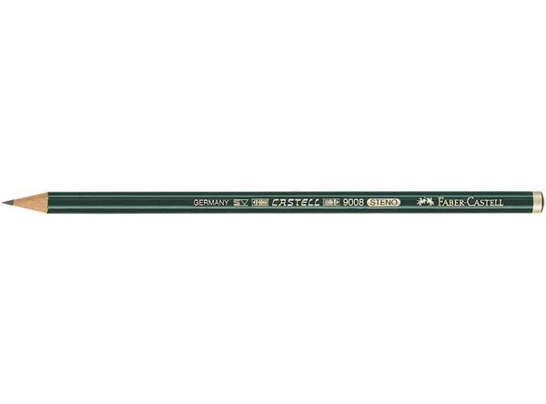 Steno crayon CASTELL 9008, dureté: 2B FABER-CASTELL