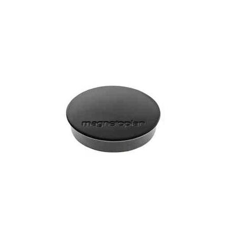 pack de 10 Aimants Discofix rond 'standard' 30 mm Noir MAGNÉTOPLAN