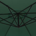 vidaXL Parasol cantilever 3 5 m vert