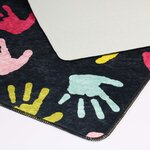 Tapis pour chambre Enfant 80 x 150 cm - Noir