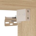 vidaXL Armoire murale chêne sonoma 60x31x60 cm bois d'ingénierie
