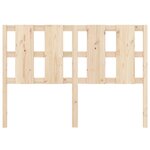 vidaXL Tête de lit 145 5x4x100 cm Bois massif de pin