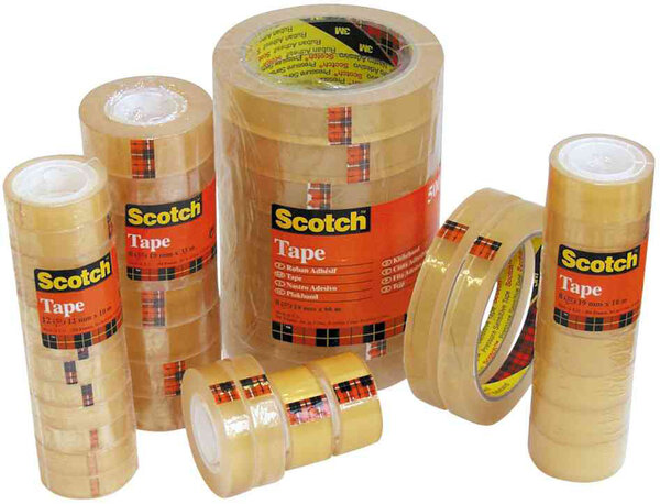 Ruban adhésif 508, transparent, 15 mm x 33 m Tour de 10 SCOTCH