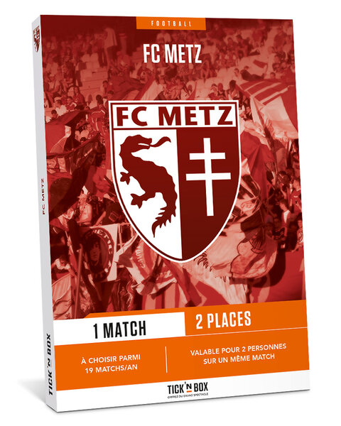 Coffret cadeau - TICKETBOX - FC Metz