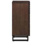 vidaXL Buffet marron 40x34x75 cm bois massif de manguier