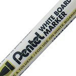 marqueur pour tableau blanc MW85  pointe ogive  Noir PENTEL
