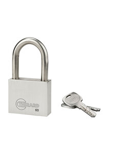 THIRARD - Cadenas à clé INOX inox anse inox 60mm 2 clés - THIRARD