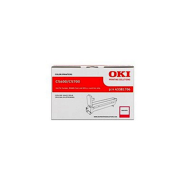 Oki C5600 Tambour Magenta 43381706
