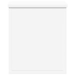 vidaXL Boîte de rangement blanc 30x35x35 cm bois d'ingénierie