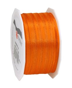 Organza marseille 50-m-rouleau 10 mm  orange