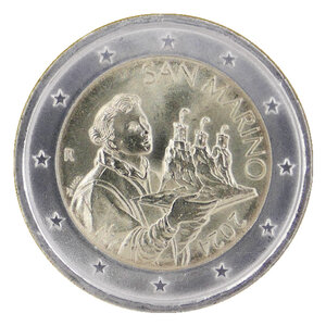 2 euros Saint Marin 2024 - Face nationale.
