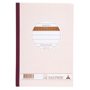 Manifold 210x148 Quadrillé 50 Tripli - Avoine - X 5 - Le Dauphin