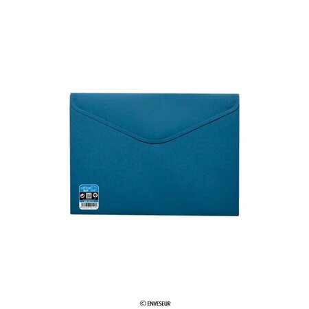 Lot de 10 enveloppes bleue avec fermeture velcro 240x335 mm vital colors v-lock