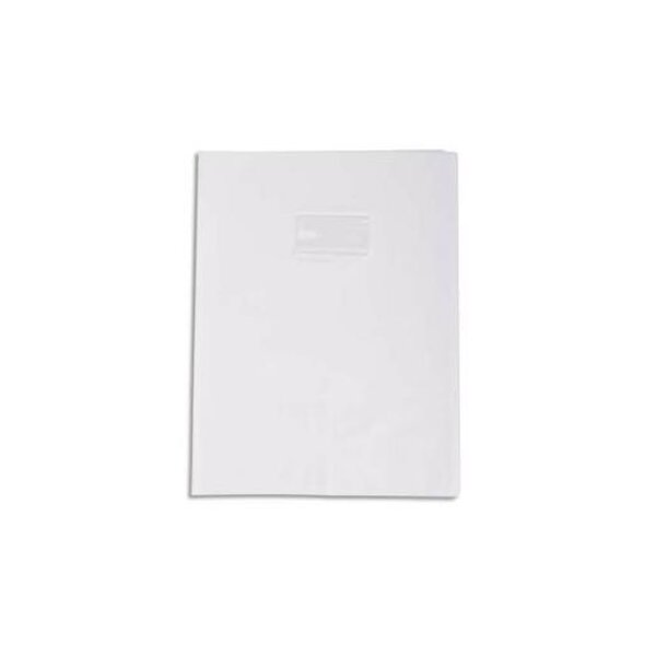 Protège-cahier Grain cuir 20/100ème 21x29,7 Blanc CALLIGRAPHE