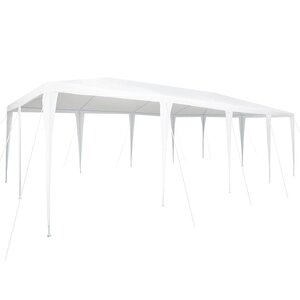 vidaXL Tente de fête Blanc 800 x 400 x 266 cm Polyester et Acier