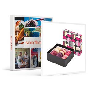 SMARTBOX - Coffret Cadeau Coffret Décor Macaron Fauchon : 12 macarons livrés à domicile -  Gastronomie