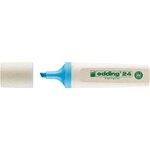 Surligneur Ecoline 24 Bleu clair Pointe Biseautée 2-5 mm x 10 EDDING