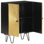 vidaXL Buffet 55x30x75 cm bois massif de manguier