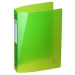 Classeur 4 Anneaux 30mm Iderama Pp Polypropylène 7/10e - A4 Maxi - Couleurs Assorties - X 10 - Exacompta