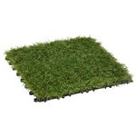 vidaXL Carreaux de gazon artificiel 11 Pièces Vert 30x30 cm