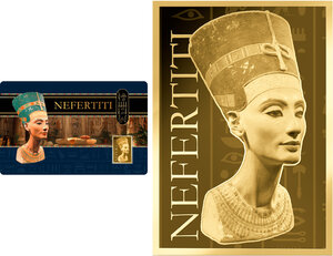 Monnaie NEFERTITI 1/1000 Oz Medaille Or