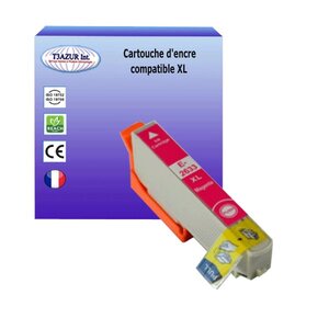 Cartouche Compatible avec Epson XP-510, XP-520, XP-600, XP-605, XP-610, XP-615 remplace Epson T2633 Magenta - T3AZUR