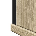 vidaXL Armoire à miroir de salle de bain chêne sonoma bois ingénierie