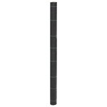 vidaXL Membrane anti-mauvaises herbes noir 1 5x25 m PP
